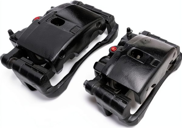 Power Stop Black Caliper Pair w/Bracket Brake Upgrade-6