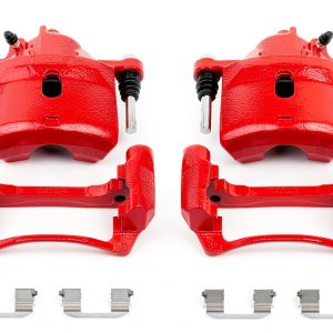 Power Stop Front Brake Caliper Powder Coated-0