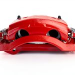 Power Stop Performance Upgrade Calipers Front Set Powder Coated Red-0