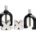 Precision Ground VEE Block PRAZTECH PRZ-40X32 40x32mm Silver Steel Set-0