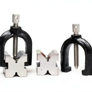 Precision Ground VEE Block PRAZTECH PRZ-40X32 40x32mm Silver Steel Set-0
