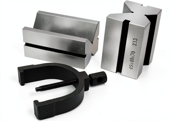 V-Block Set TYPE B with C Clamp HFS Black 2-3/4in 1-3/4in 1-1/2in-7
