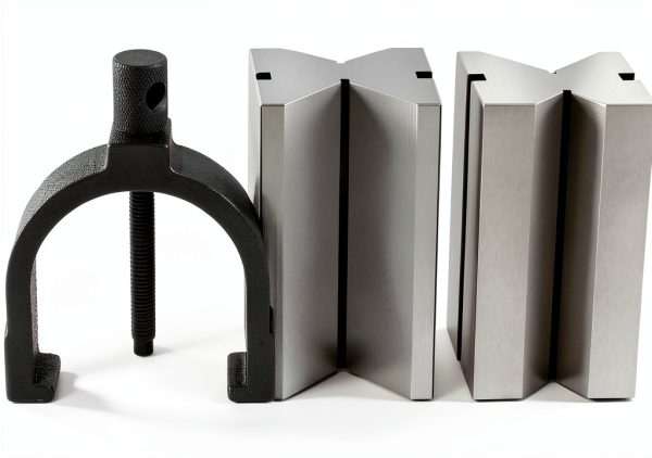 V-Block Set TYPE B with C Clamp HFS Black 2-3/4in 1-3/4in 1-1/2in-2