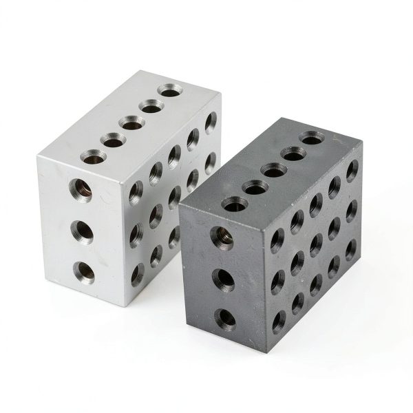 Nakkaa V Block 23-Hole Stainless Steel Hardened Tooling Block-4