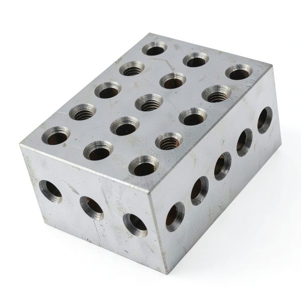 Nakkaa V Block 23-Hole Stainless Steel Hardened Tooling Block-5