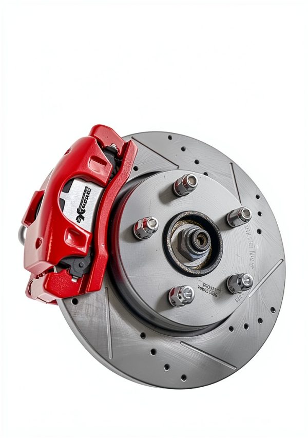 Power Stop Performance Upgrade Front Brake Calipers Red Powder Coated-1