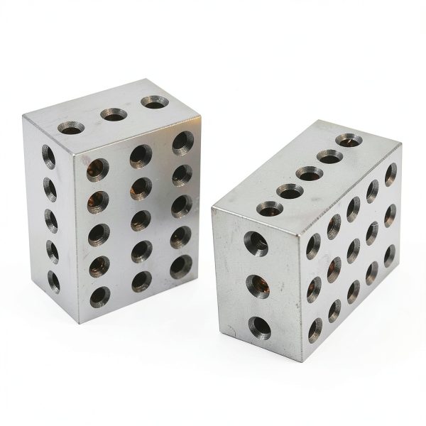 Nakkaa V Block 23-Hole Stainless Steel Hardened Tooling Block-2