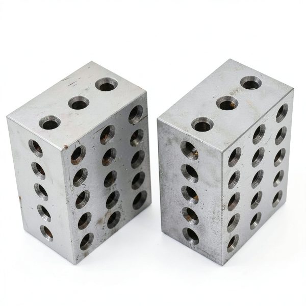 Nakkaa V Block 23-Hole Stainless Steel Hardened Tooling Block-3