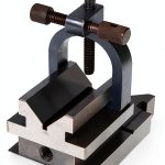 V-Block Thomletha Hard Steel Full Angle Clamp 0.0003in Accuracy-0