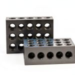 Shars 1-2-3 Precision Matched .0002" Pair Blocks w/23 Hole Set 303-5500 P]-0