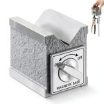 Magnetic V Block Otoolling 3-Side 2.875" High x 2.36" Wide x 3.5" Deep-0