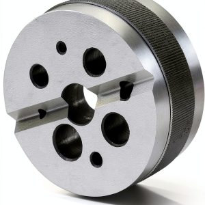 Machinists' Bench Block V Block by AI – 3" Diameter, 1/8‑5/8" Holes-0