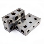 Taytools 770788 1-2-3 Blocks 11 Hole Universal Matched Pair (2 Each) Hardened Steel RC 56-60 Precision Ground-0