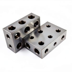 Taytools 770788 1-2-3 Blocks 11 Hole Universal Matched Pair (2 Each) Hardened Steel RC 56-60 Precision Ground-0