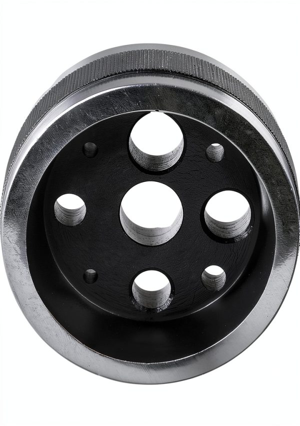 Machinists' Bench Block V Block by AI – 3" Diameter, 1/8‑5/8" Holes-5