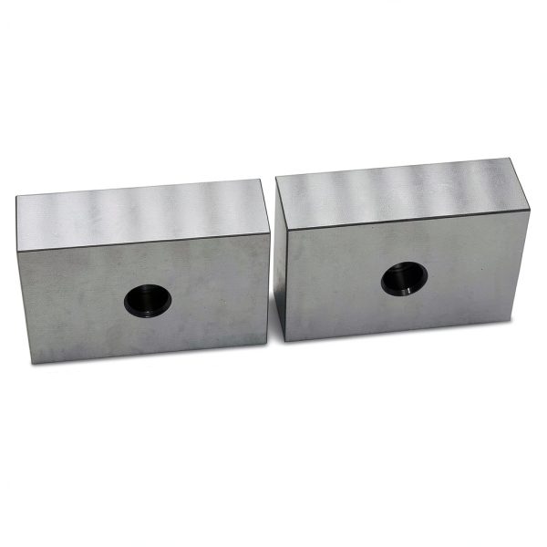 Timunr 1-2-3 Inch Block Set V Blocks Hardened Steel High Accuracy Pair-3