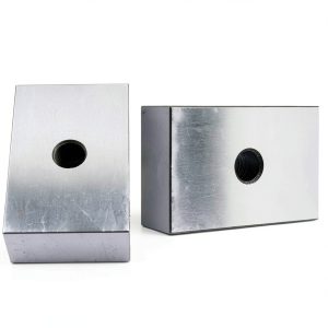 Timunr 1-2-3 Inch Block Set V Blocks Hardened Steel High Accuracy Pair-0