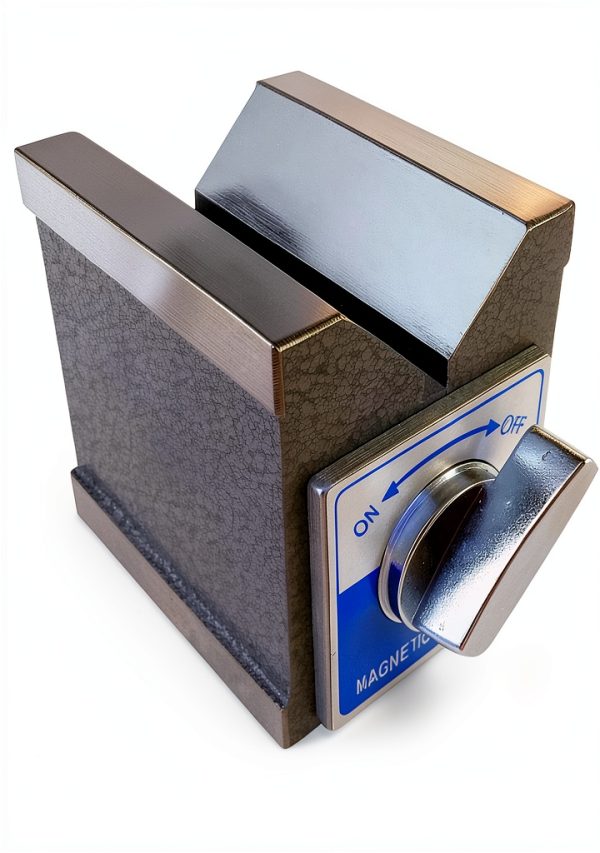 Magnetic V Block by Taytools 2.875" x 2.25" x 3.5" Triple-Side Magnet-4