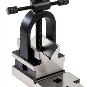 Fowler All-Angle V-Block and Clamp 52-475-050-0 1.3125" Capacity-0